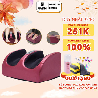 Máy massage chân bấm huyệt JIASHI bản cao cấp máy mát xa xoa bóp bàn chân tự động dành cho người già dân văn phòng MSC01