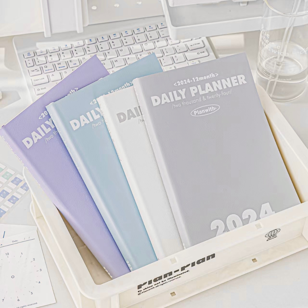 Sổ Planner 2024 Planwith lập kế hoạch hàng ngày