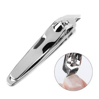 Kềm bấm móng inox nhật không gỉ đầu xéo