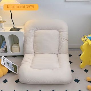 Ghế Lười Giường ngủ Ghế Sofa Giường Gấp Gọn Có Khoá Vệ Sinh Điều Chỉnh Tựa Lưng, Ghế Sofa Thư Giãn Decor phòng