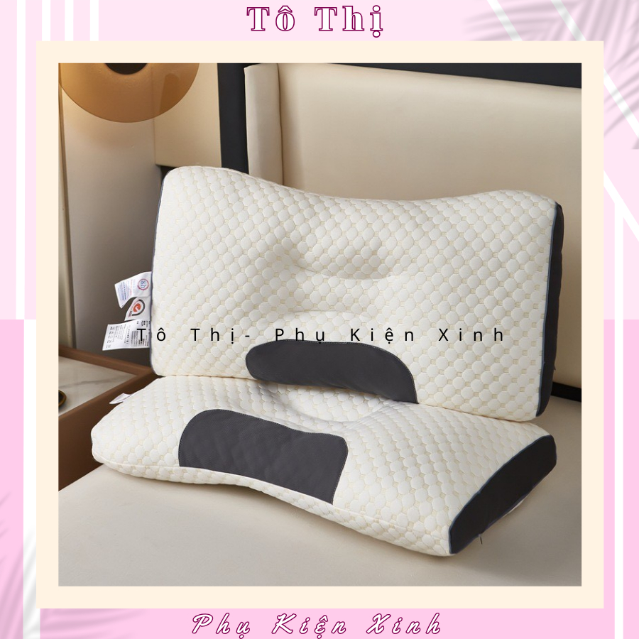 Gối chống đau mỏi vai gáy và cột sống tạo cảm giác thoải mái khi ngủ - Tô Thị