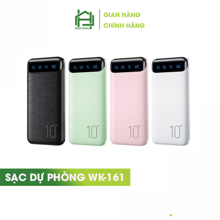 Sạc dự phòng HSON tích hợp màn hình led, pin sạc nhanh dung lượng 10000mAh - 20000mAh