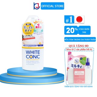 Sữa tắm dưỡng trắng da White Conc Body Shampoo CII Nhật Bản 360ml