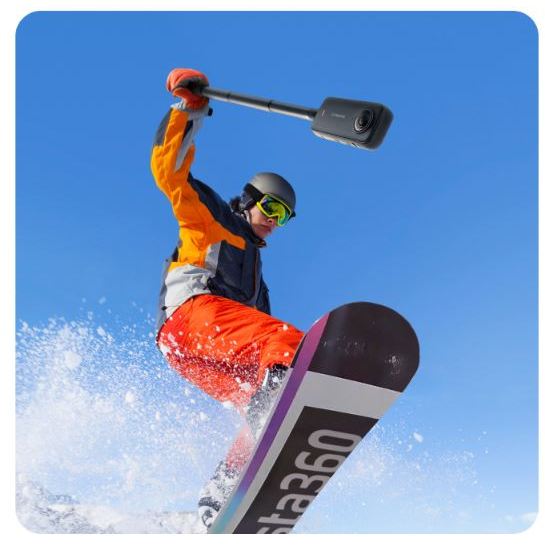 Gậy tàng hình 114cm Insta360 ONE X2/ X3 Invisible Selfie Stick- Hàng Chính Hãng