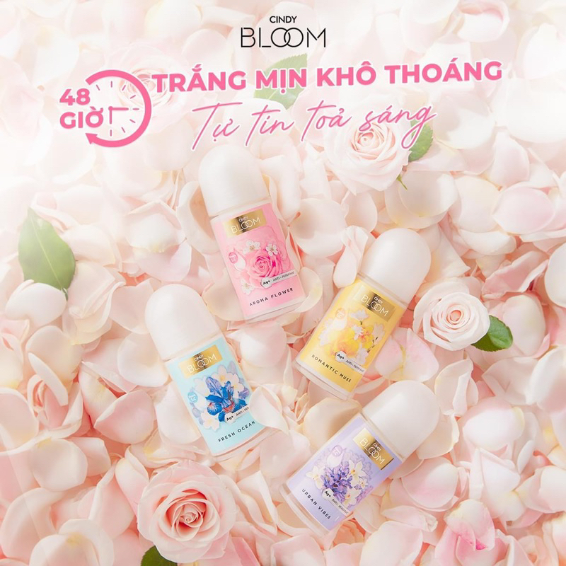 Lăn khử mùi Cindy Bloom hương nước hoa dành nữ 50ml