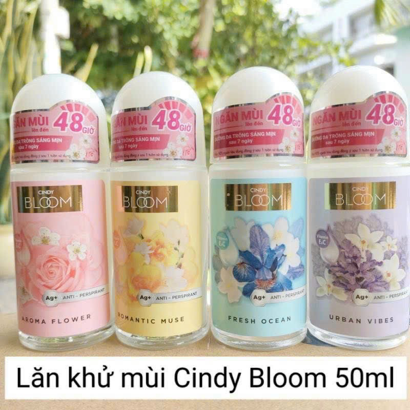Lăn khử mùi Cindy Bloom hương nước hoa dành nữ 50ml