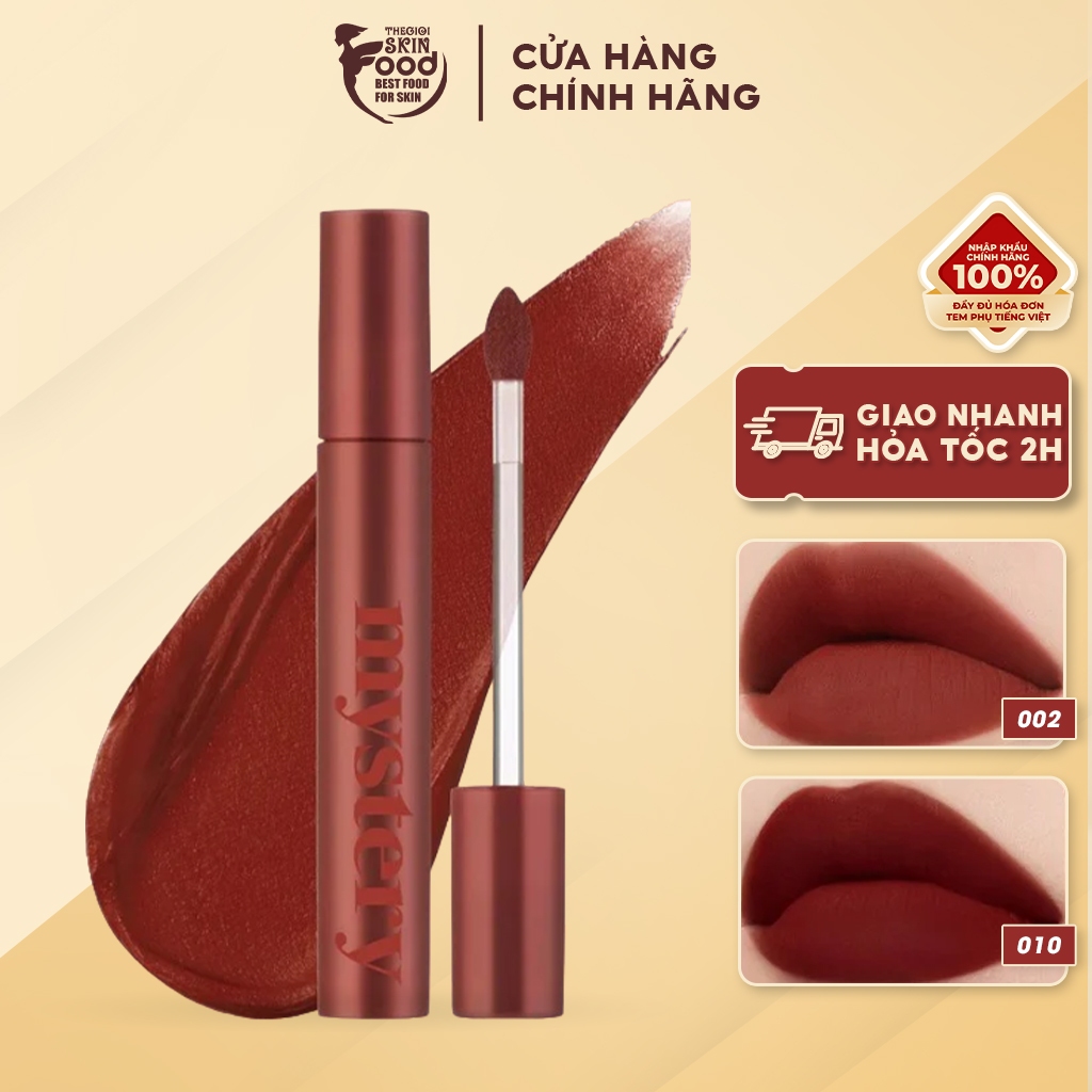 Son Kem Lì Siêu Mịn, Nhẹ Môi I'm Mystery Blur Tint 2.9g