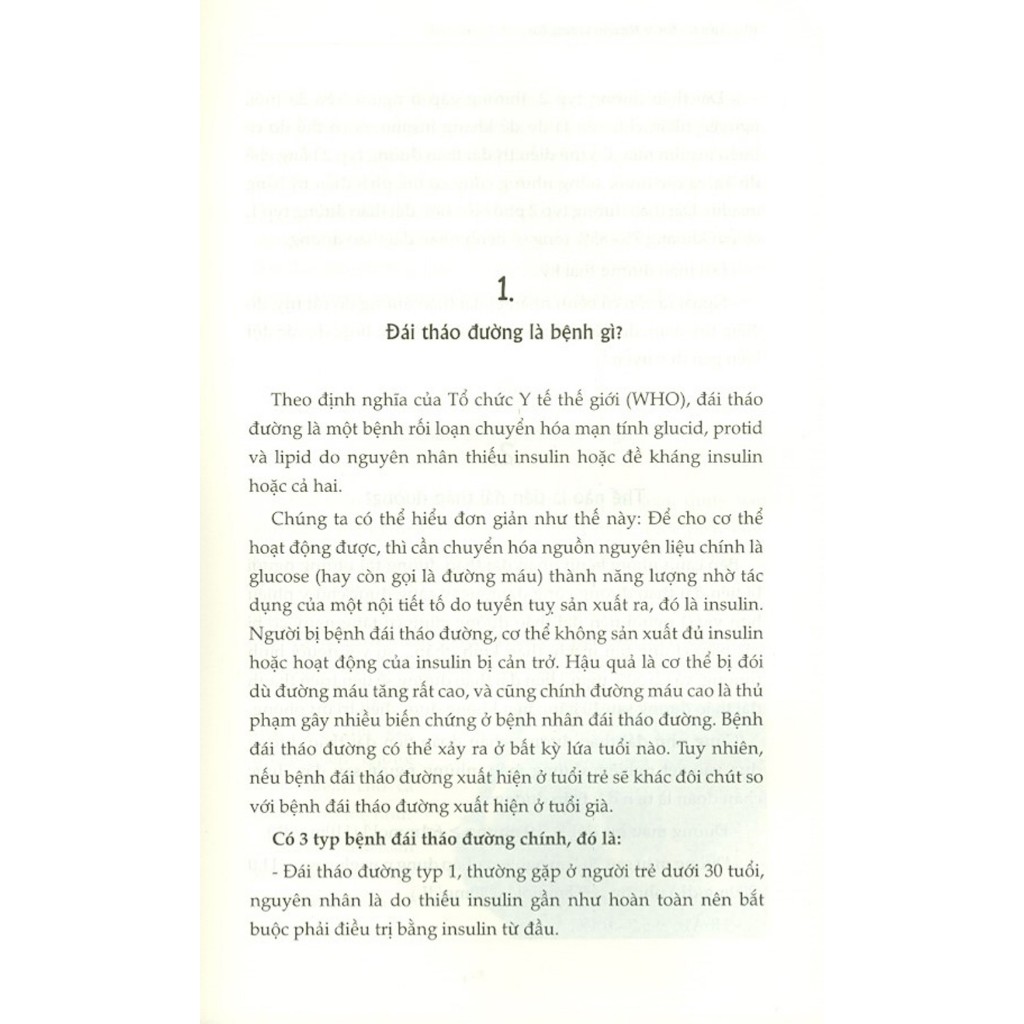 Sách - Hiểu Biết Để Điều Trị Thành Công Bệnh Đái Tháo Đường