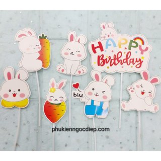 Set giấy thỏ cà rốt