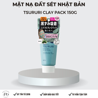 Mặt nạ đất sét/ bùn biển tsururi clay pack 150g nhật bản