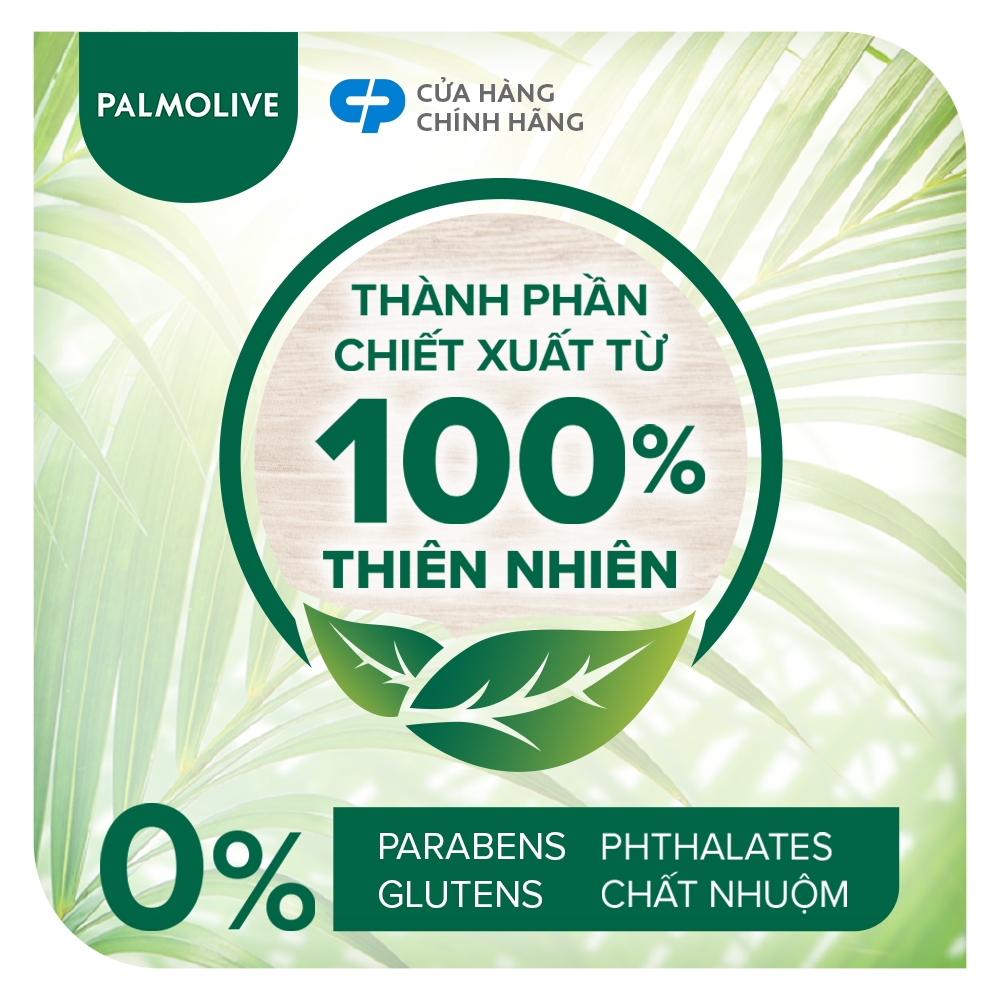 Bộ 6 Dầu gội Palmolive kèm dầu xả chiết xuất thiên nhiên 600ml x6