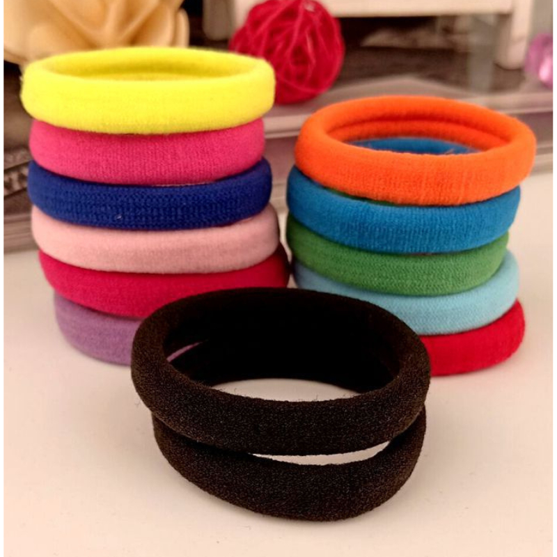 Set 20 dây buộc tóc nhiều màu sắc , chun buộc tóc dành cho bé gái