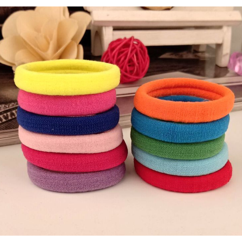 Set 20 dây buộc tóc nhiều màu sắc , chun buộc tóc dành cho bé gái