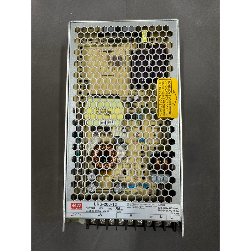 Nguồn MEANWELL 12v 8.5a; 12v 17a, 12v 26.7A nguồn tháo máy