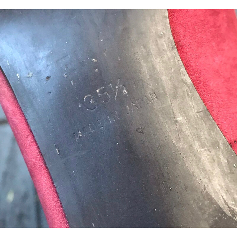 Giày 2hand hiệu nhật kenzo giày si da lộn