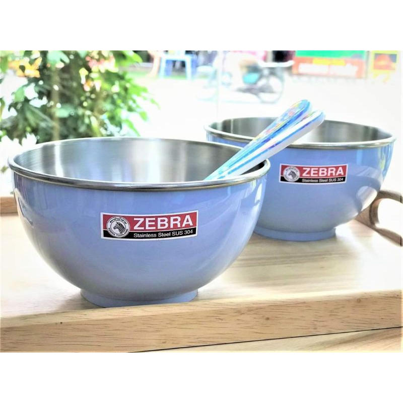 Tô  inox cách nhiệt Darling 15cm Zebra - Thái Lan