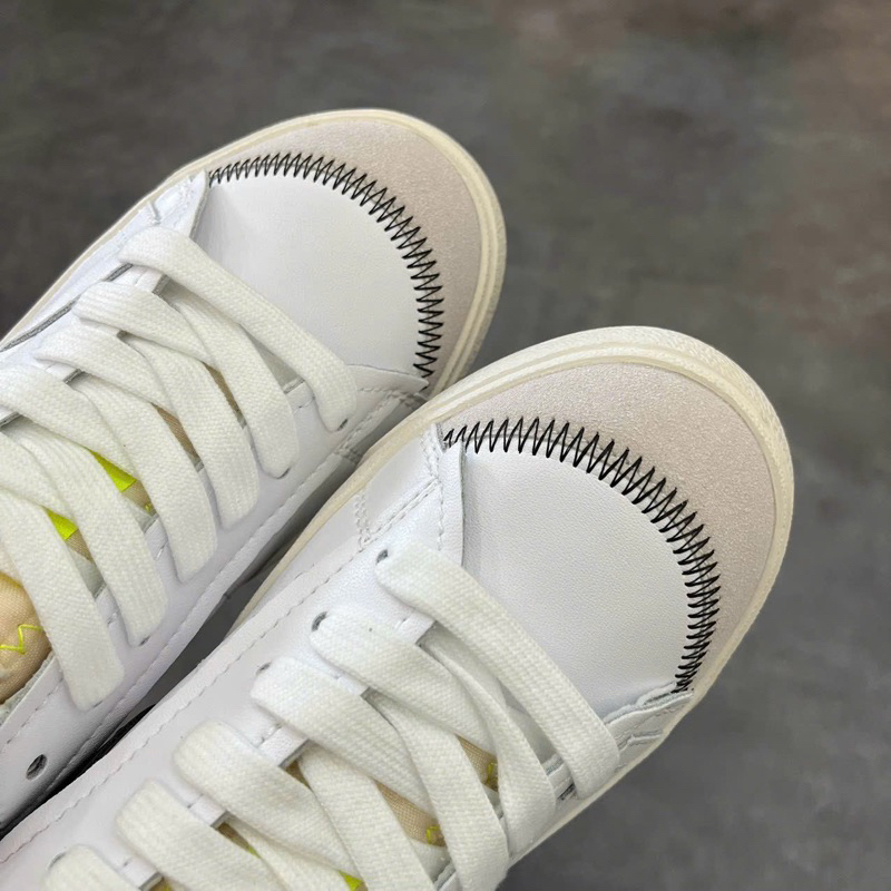 GIÀY BLAZER LOW JUMBO “WHITE BLACK “ N.BLAZER TRẮNG ĐEN THẤP CỔ NAM  nữ | giày Blazer Low 77’ Jumbo cao cấp