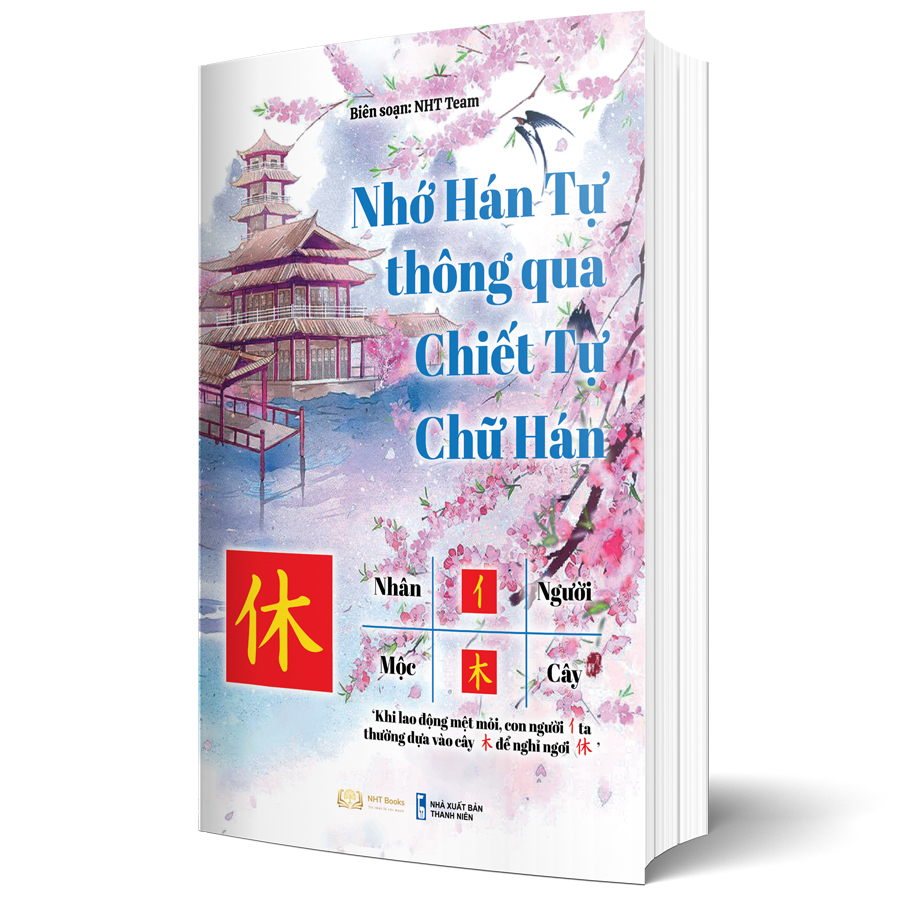 Sách- Nhớ Hán Tự Thông Qua Chiết Tự Chữ Hán-NHT BOOKS