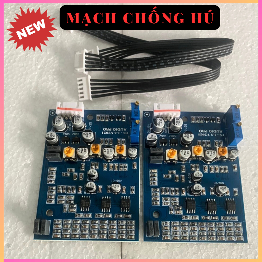 Mạch Chống Hú Gắn Cho Amply, Vang Cơ, Giá 1 Cái