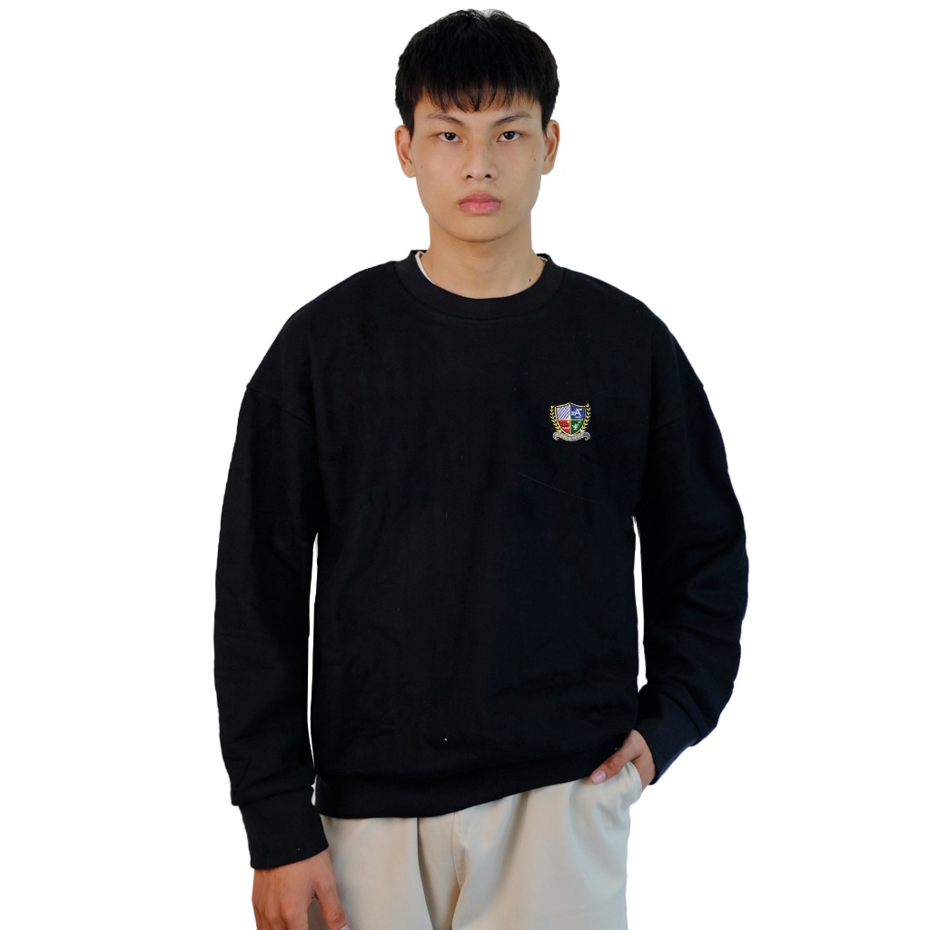 MONATA BLUELIGHT Armorial - Áo Sweater nỉ unisex 320gsm