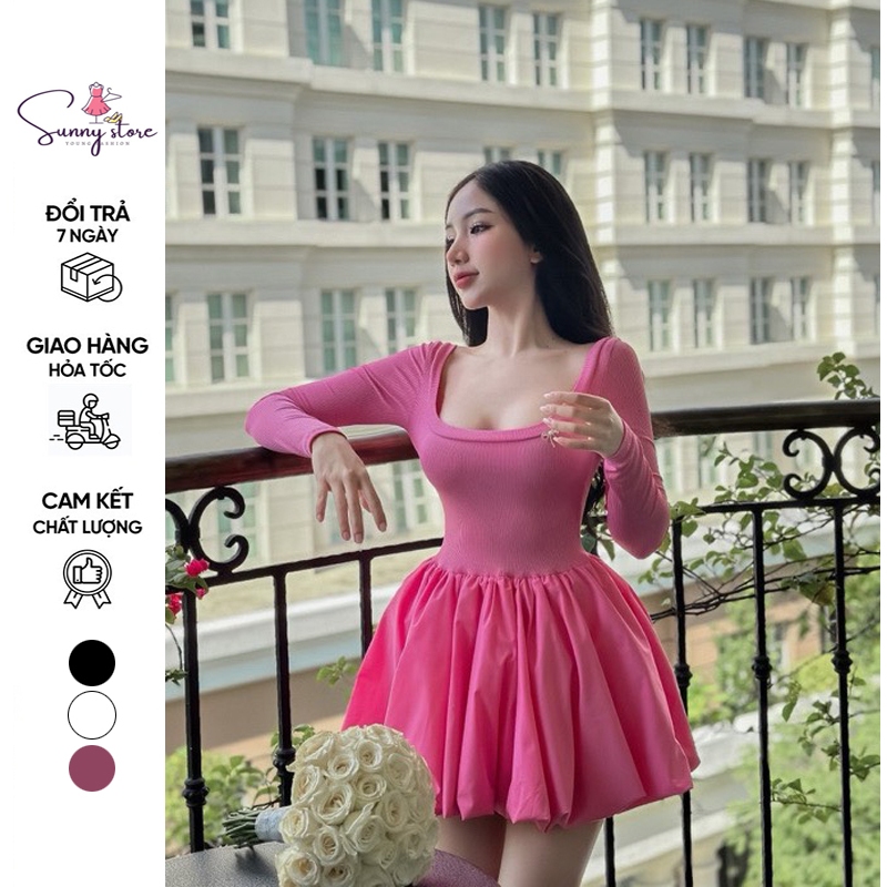 Set đầm xòe cúp ngực (SN135)
