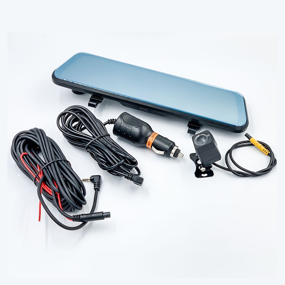 Cam Hành Trình Kẹp Gương X10 full màn 10inh CAO CẤP