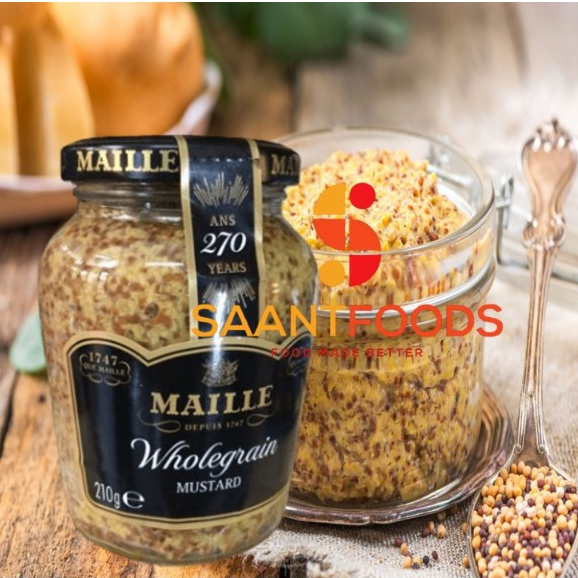 Mù tạt hạt Old Style Maille 210 gram