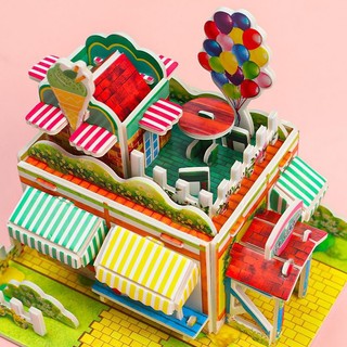 Bộ lắp ráp hình 3d cho bé,,,