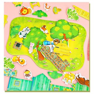 Bộ lắp ráp hình 3d cho bé,,,