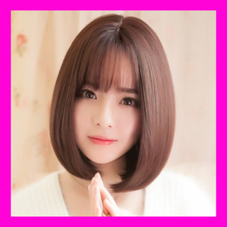 💗TẶNG LƯỚI💗Tóc giả nữ nguyên đầu ngắn cúp Hàn Quốc - TG53