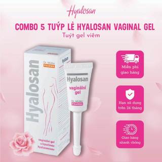 Gel phụ khoa hyalosan drmuller pharma 7,5ml/tuýp hỗ trợ các vấn đề phụ khoa cho chị em phụ nữ