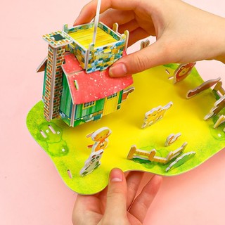 Bộ lắp ráp hình 3d cho bé,,,