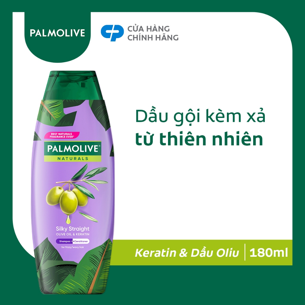 Sữa tắm Palmolive sảng khoái dịu êm chiết xuất từ phong lan 500g + Dầu gội Palmolive 180ml