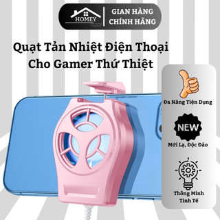 Homey - Quạt Tản Nhiệt Điện Thoại - Tiện Dụng - Dễ Sử Dụng - Phù hợp cho tất cả các loại điện thoại di động