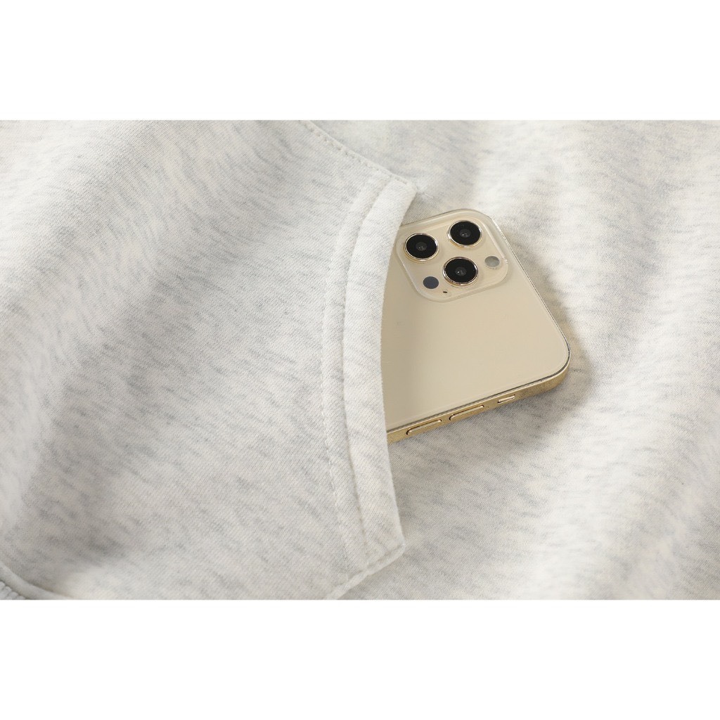 Áo Hoodie Zip WAVE , Áo Khoác Hoodie Form Rộng Mũ Trùm Unisex Vải Nỉ Bông Dày Dặn