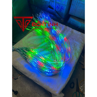 Dây led nháy đuổi 1 mét trang trí ô tô 12v-24v