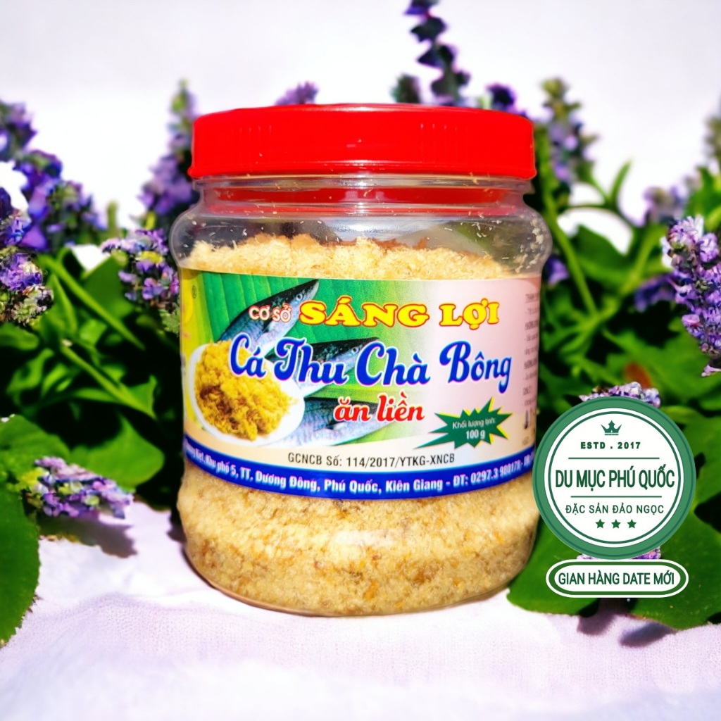 Cá Thu Chà Bông - Phú Quốc hủ 100g