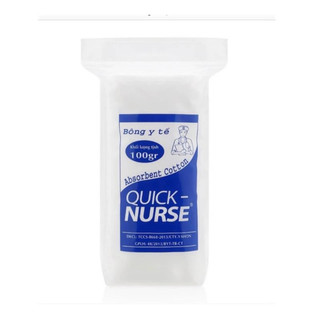 Bông gòn y tế Quick Nurse 100g