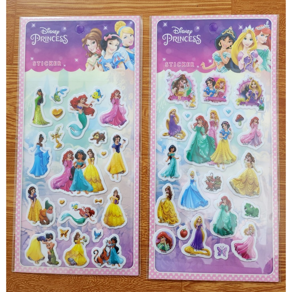 Đồ Chơi Tấm Hình Dán 3D Sticker Dễ Thương - 1 Tấm Chọn Mẫu