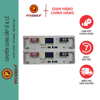 Pth group pin lithium gigabox 5s pro 51.2v 100ah