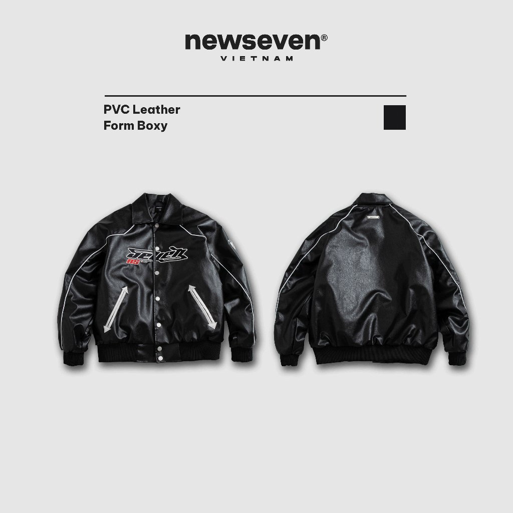 Áo khoác Da NEWSEVEN Leather Line Jacket AKVS.271