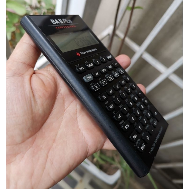 Máy tính tài chính Texas Instruments BA II phiên bản Professional cao cấp