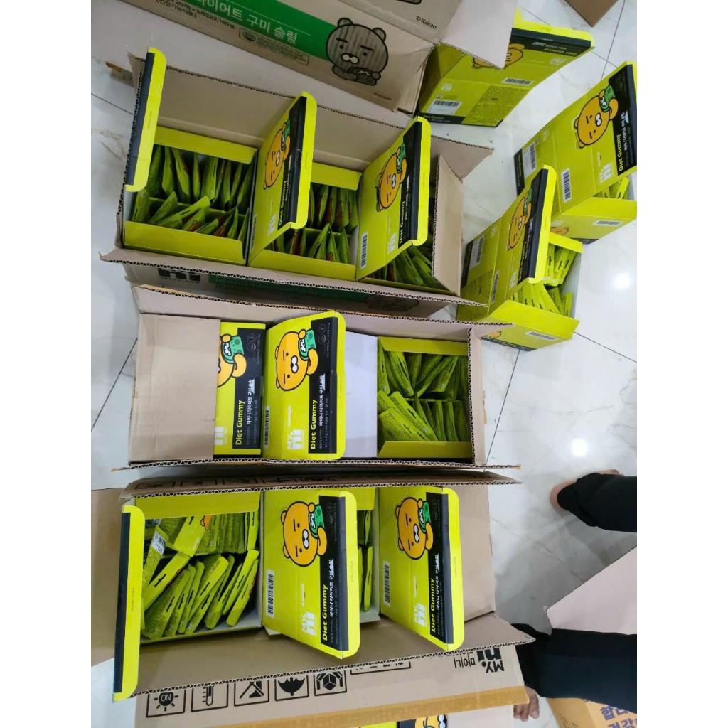 Kẹo Táo Giảm Cân Myni Selfcare Diet Gummy ILDONG Hàn Quốc Gói 12 Viên