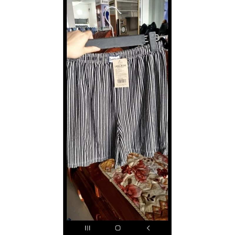 Quần Đùi kẻ sọc cotton 100% mềm mát thoải mái