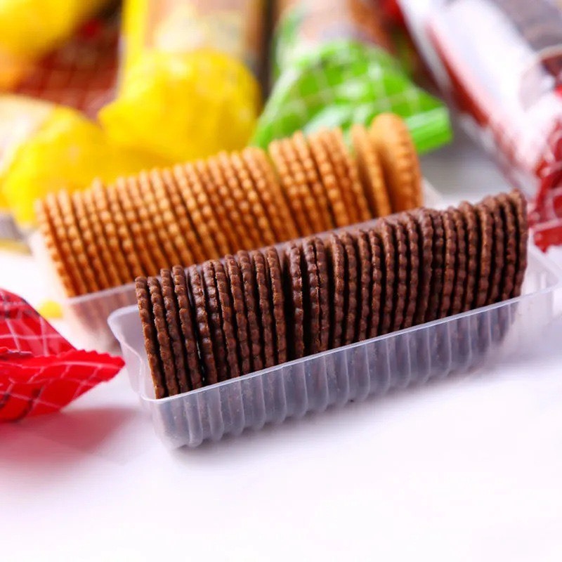 Bánh quy đồng tiền gói 30g mix vị siêu ngon