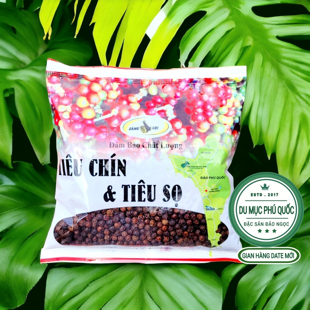 Hạt Tiêu Phú Quốc - loại 1 Gói 250g