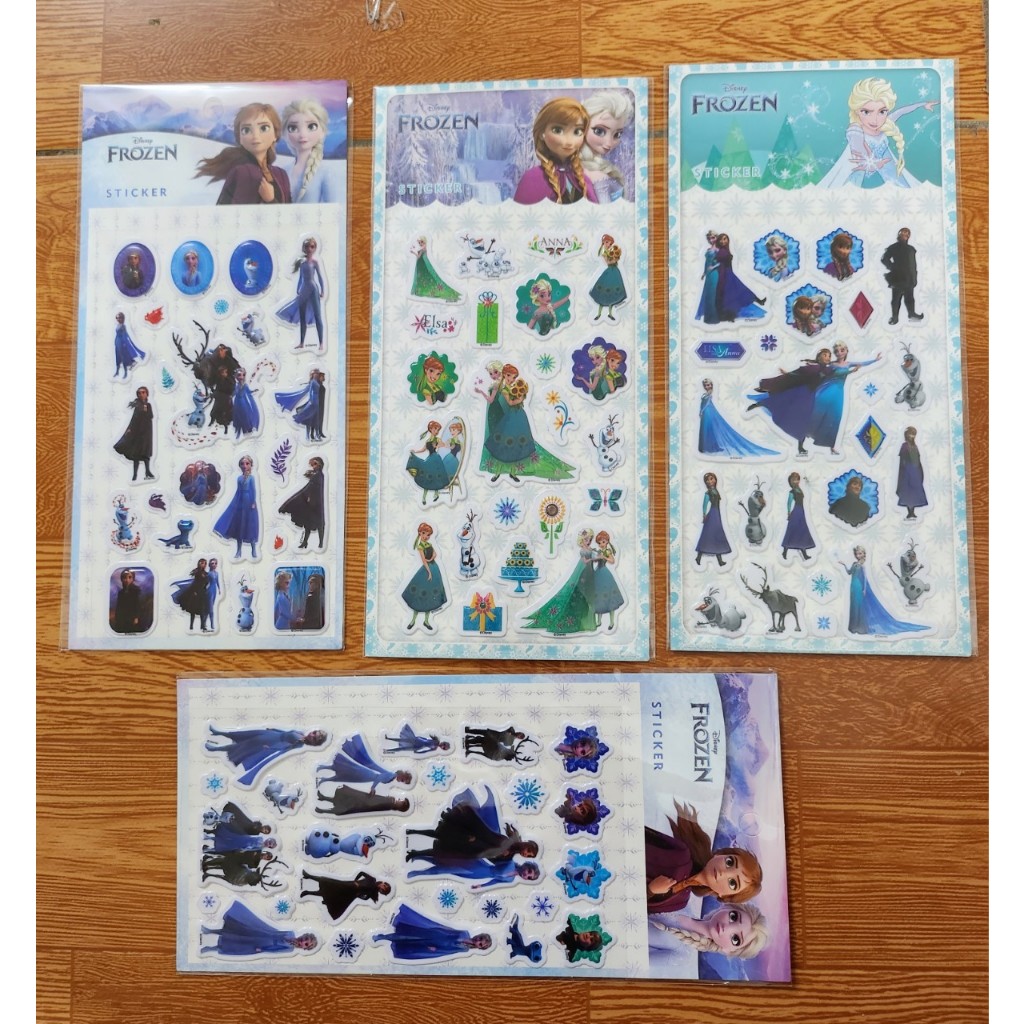 Đồ Chơi Tấm Hình Dán 3D Sticker Dễ Thương - 1 Tấm Chọn Mẫu