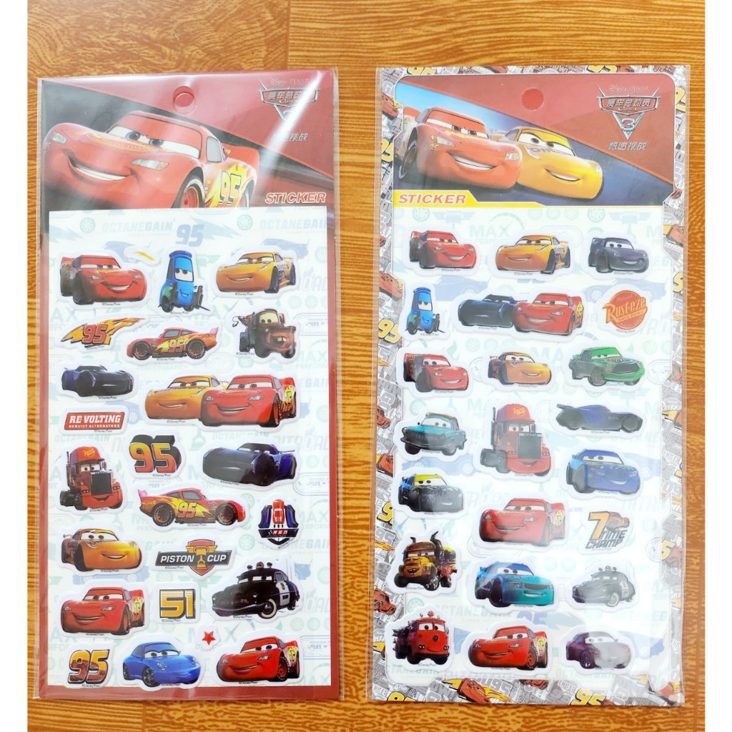 Đồ Chơi Tấm Hình Dán 3D Sticker Dễ Thương - 1 Tấm Chọn Mẫu