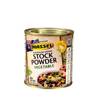 Hạt nêm vị rau củ Massel Premium Stock Powder Vegetable không bột ngọt an toàn cho gia đình 168g Maxwell
