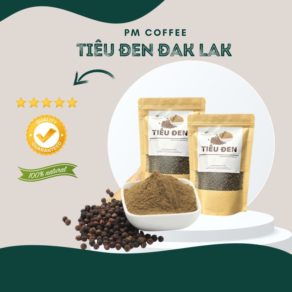 Hạt Tiêu Đen Dak Lak Loại 1.